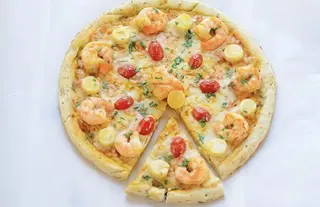 Pizza camarao
