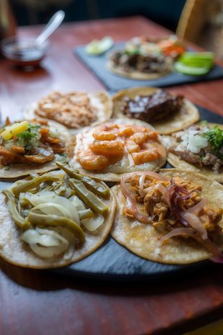 Menu 5 Tacos Tradicional