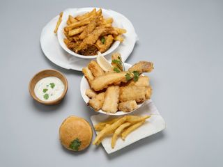 Filetes de Peixe Panados