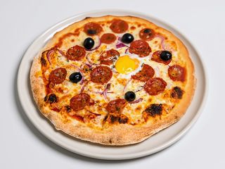Pizza Pequena de Linguiça Calabresa