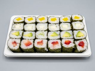 A11 - Rolo de Nabo, Rolo de Pepino, Rolo de Abacate e Rolo de Morango(24 un.)