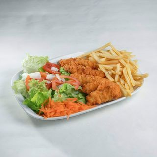 Prato Tiras de Frango