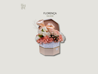 CAIXA DE FLORES - FLORENÇA