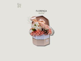 CAIXA DE FLORES - FLORENÇA