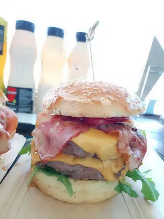 Triplo Queijo com Bacon