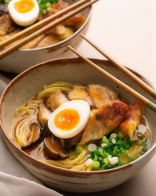 Gyoza Ramen de Frango