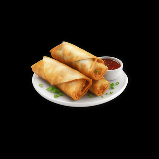 Vegan Spring Rolls (2 Peças)