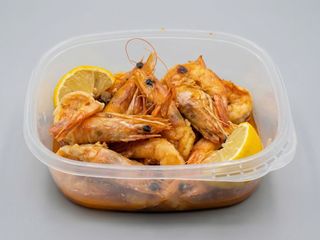 Camarão Frito Descascado