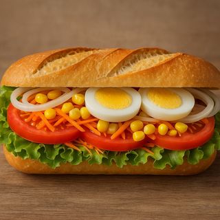 Baguete Vegetariana