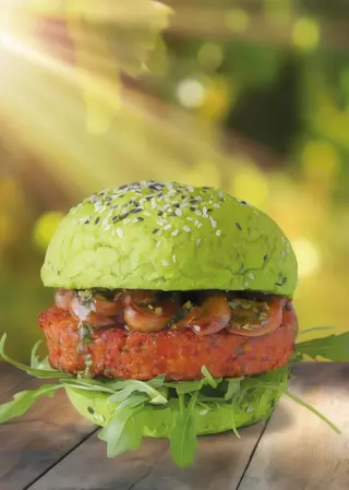 Hambúrguer Evita Vegetariano
