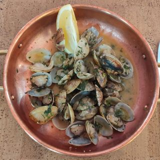 Amêijoas à allgarbe - Allgarbe style Clams