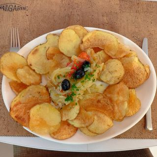 Bacalhau à Allgarbe - Allgarbe Style Cod Fish 