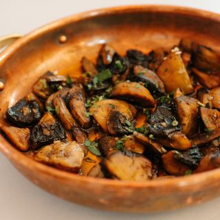 Cogumelos à Allgarbe - Mushrooms Allgarbe style