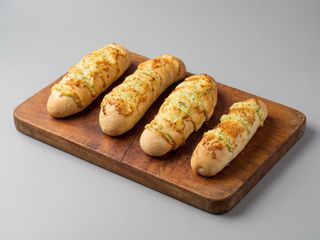 Pão de Alho de 3 Queijos