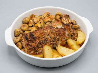 Sug Lombo de Porco Gratinado + Sopa