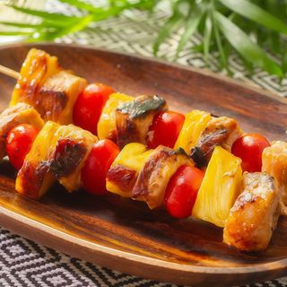 Espetada de Porco e Ananás + Sopa 