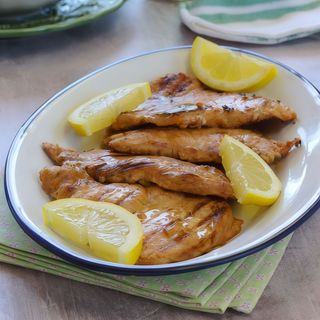 Bifanas no prato + Sopa 