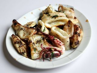 Lulas Grelhadas + Sopa 