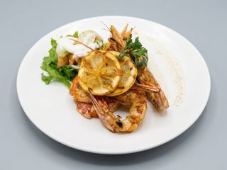 Gambas Grelhadas + Sopa 