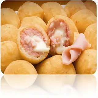 Porcao 10 Salgadinhos sabor pizza