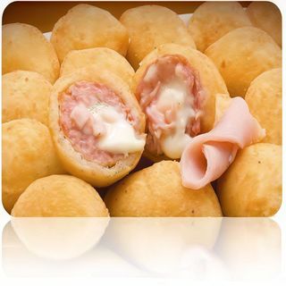 Porcao 10 Salgadinhos sabor pizza