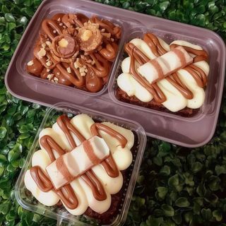 Fatia brownie supremo de Kinder Bueno