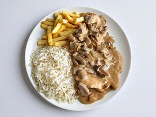 Bifinhos de Frango com Cogumelos Frescos