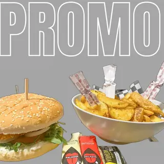 Promo Frango crispy + Batata gomos
