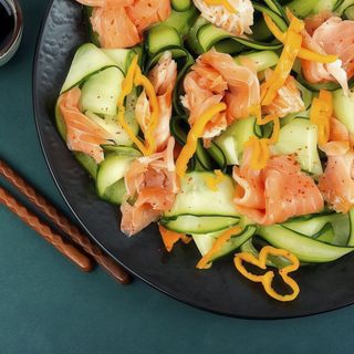 Salada de Salmão Fumado