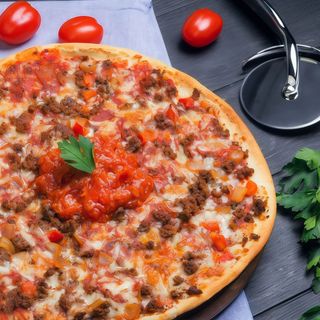 Pizza Bolonhesa ( 1 Pessoa )