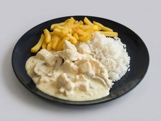 Bifinhos com Cogumelos Meia Dose