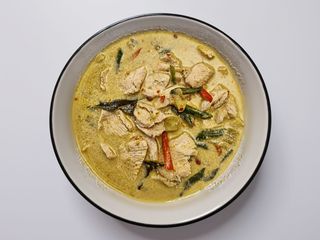 Caril Verde Thai de Frango