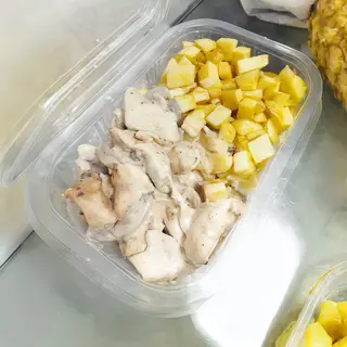 Bifinhos de frango com Cogumelos