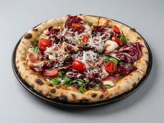 Pizza de Pato & Radicchio