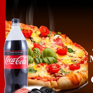 Pizza Média + 8 Salgadinhos + Bebida 1Lt + 2 Delta Q