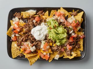 Nachos carne picada