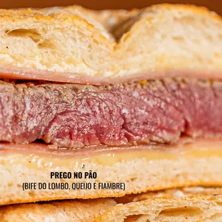Prego No Pão do Lombo