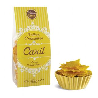 Folhas Crocantes de Caril