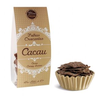 Folhas Crocantes de Cacau