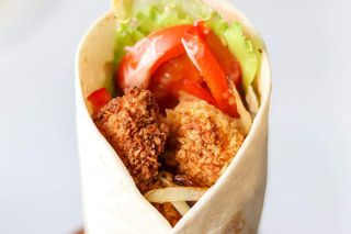 Menu Crispy Chicken Wrap