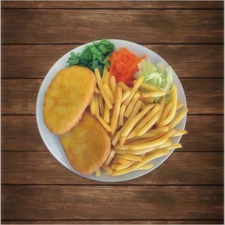 Menu Hambúrguer no Prato