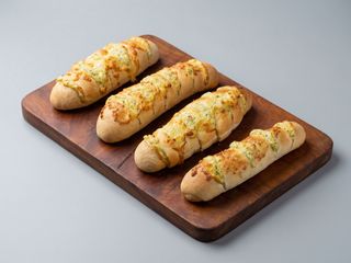 Pão de Alho 3 Queijos Gratinado