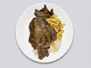 Escalope de vitela panado