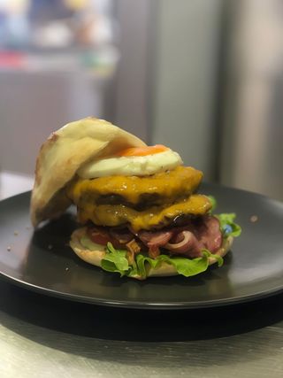 Hambúrguer Double diferente