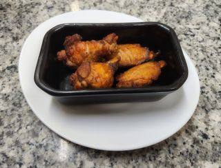 Asas de Frango com Molho barbecue