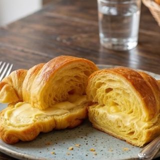 Croissant com Manteiga