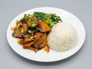 38.Carne de porco fatiada cozida duas vezes(回锅肉)