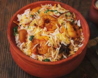 Prawn Biryani