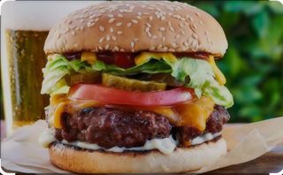 Hambúrguer ( Vaca ou Frango )