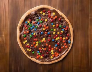 Luna Nutella com M&Ms